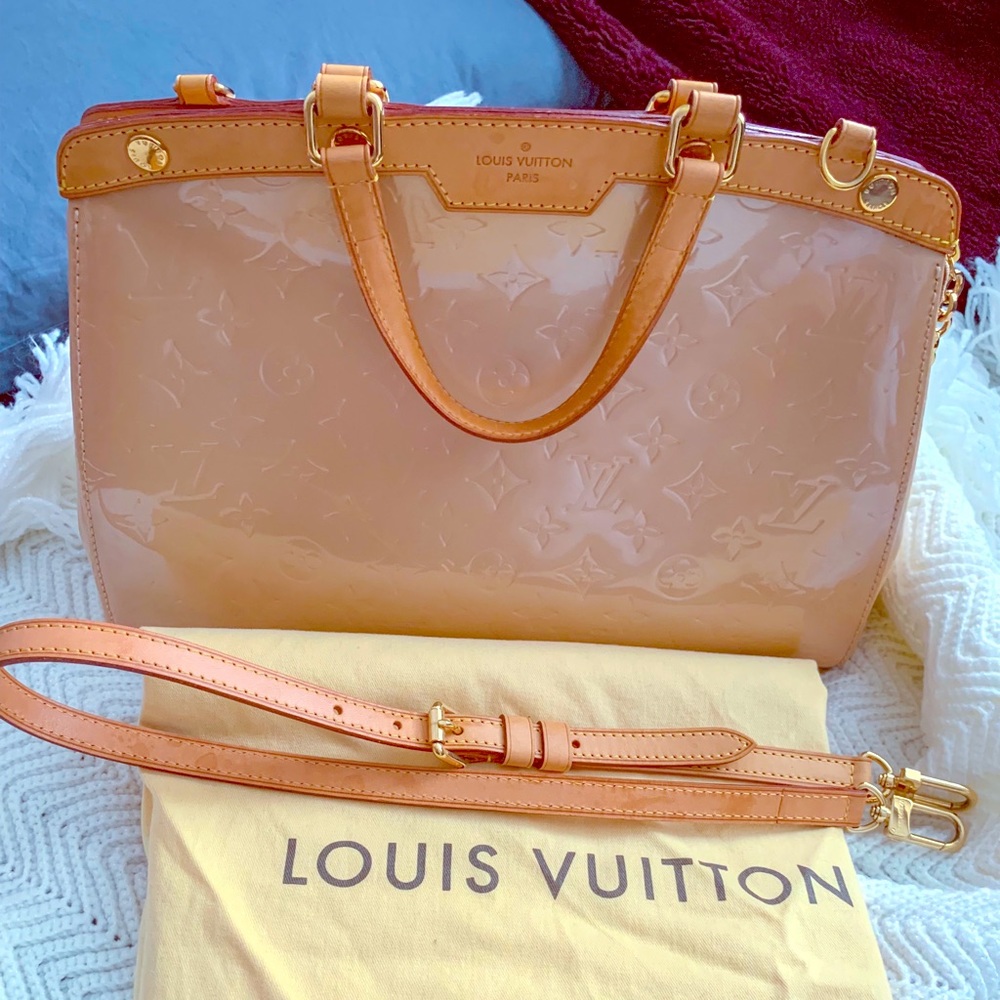 Authentic Louis Vuitton Vernis Brea MM